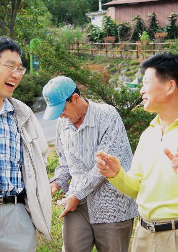 칠갑산 산꽃마을 가을 농활